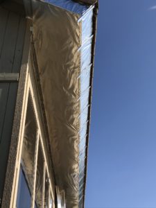 battens on eaves